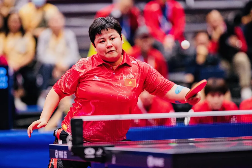 Mai Hoàng Mỹ Trang và đồng đội đã xuất trận tại SEA Games 33-2025. Ảnh: DŨNG PHƯƠNG