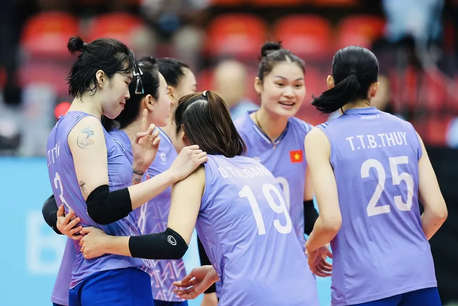 Đội tuyển bóng chuyền nữ Việt Nam sẽ thi đấu chung kết trong ngày 15-12. Ảnh: DŨNG PHƯƠNG