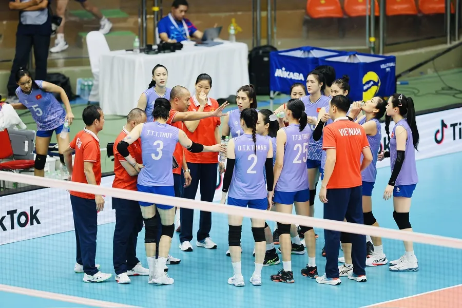Đội tuyển bóng chuyền nữ Việt Nam sẽ tập trung giành kết quả tốt nhất tại trận chung kết. Ảnh: DŨNG PHƯƠNG