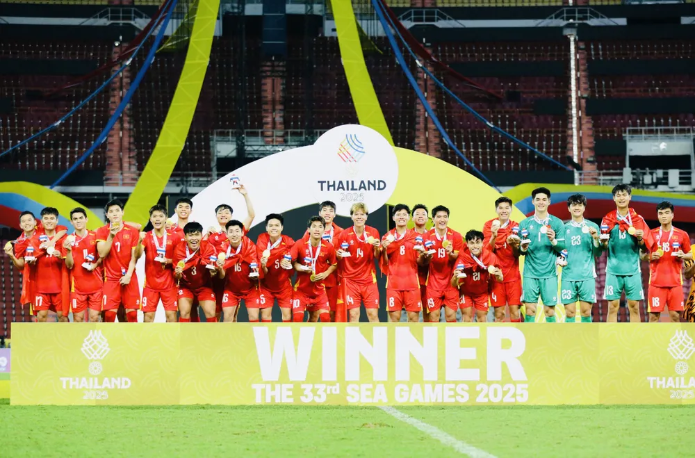 Kết quả thi đấu tại SEA Games 33-2025 của thể thao Việt Nam được đưa vào bình chọn sự kiện tiêu biểu năm 2025. Ảnh: DŨNG PHƯƠNG