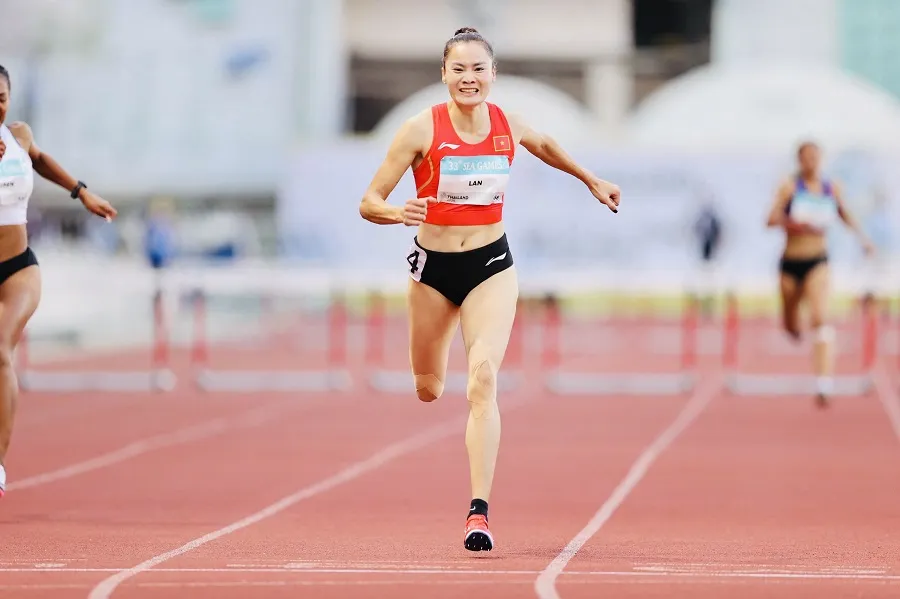 Quách Thị Lan đã thi đấu hiệu quả tại SEA Games 33-2025. Ảnh: DŨNG PHƯƠNG