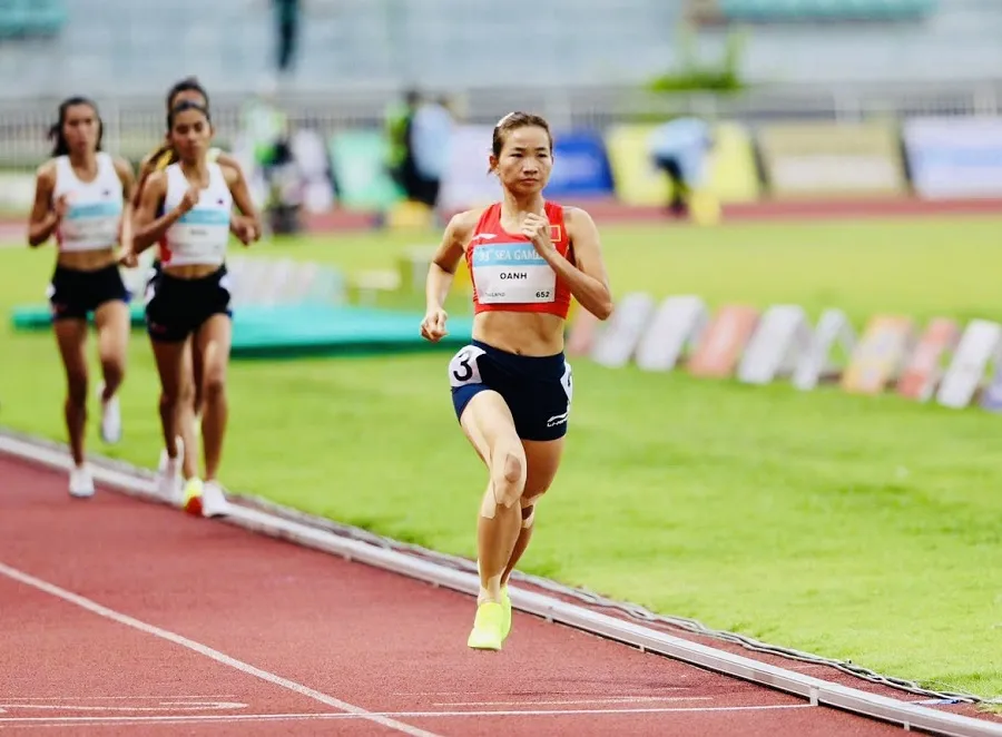 Nguyễn Thị Oanh sẽ thi đấu giải bán marathon quốc tế 2026 vào ngày 1-1-2026. Ảnh: DŨNG PHƯƠNG