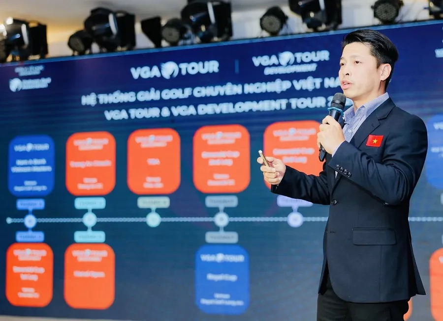 Bộ phận chuyên môn của VGA công bố hệ thống giải sẽ tổ chức trong năm 2026. Ảnh: VGA