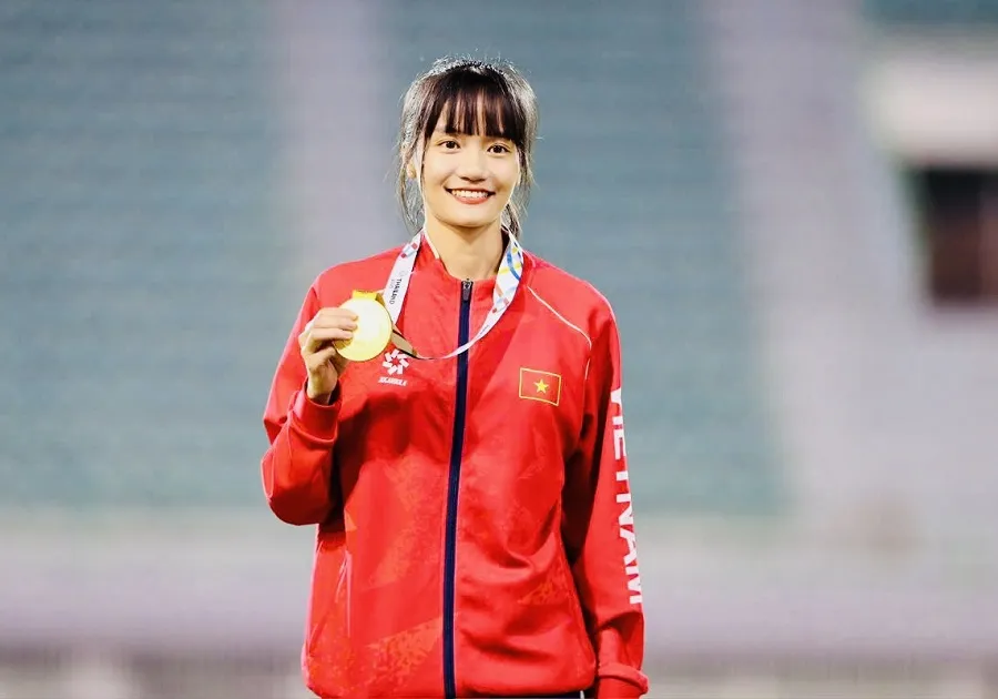 Tuyển thủ nhảy xa Trần Thị Loan nếu đạt phong độ tốt hoàn toàn đủ cơ hội tranh huy chương ASIAD 20. Ảnh: DŨNG PHƯƠNG