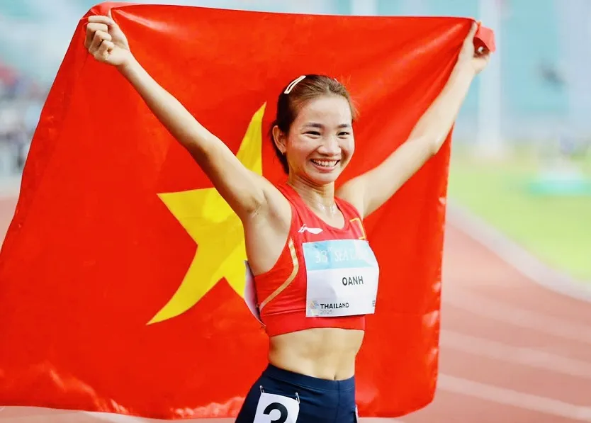 Nguyễn Thị Oanh sẽ sang Trung Quốc tham dự giải điền kinh châu Á trong nhà 2026. Ảnh: DŨNG PHƯƠNG