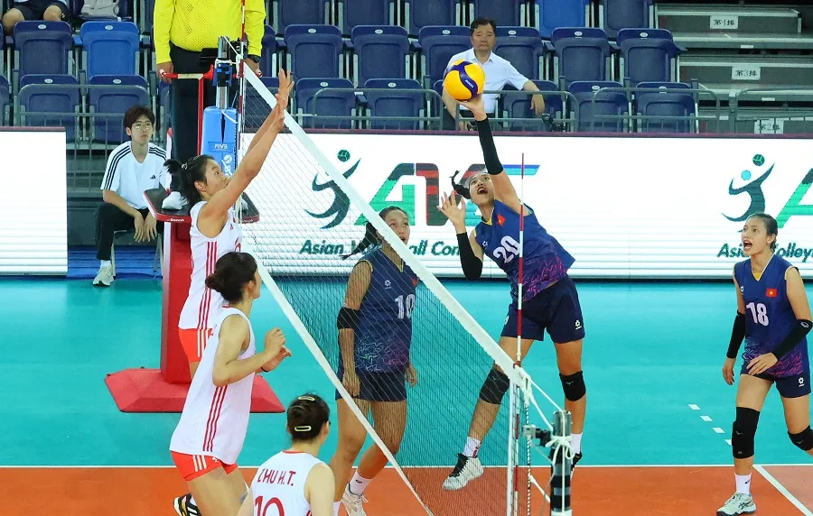 Cầu thủ bóng chuyền nữ trẻ Việt Nam sẽ có cơ hội tham dự giải U18 châu Á 2026. Ảnh: AVC