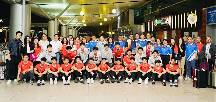 Đội bóng rổ TPHCM sang Trung Quốc thi đấu Samaranch Cup 2026. Ảnh: KICKSGEEKS 