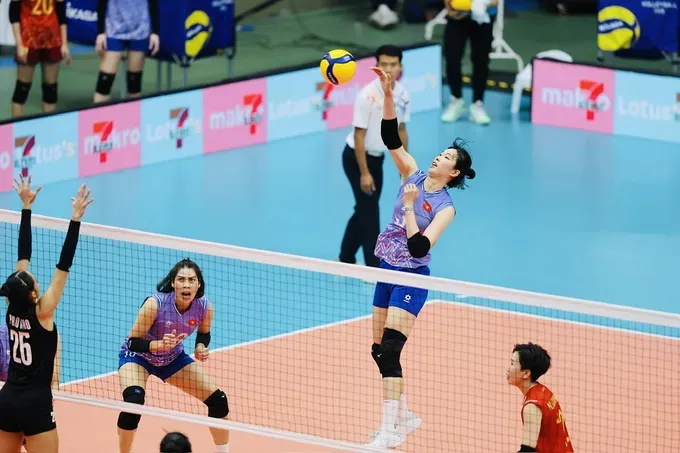 Đội tuyển bóng chuyền nữ Việt Nam tiếp tục được suất góp mặt AVC Cup 2026. Ảnh: DŨNG PHƯƠNG