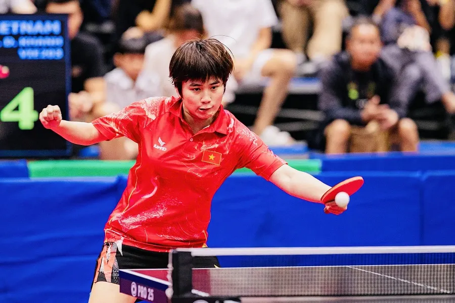 VĐV bóng bàn Việt Nam không góp mặt Cúp châu Á 2026. Ảnh: DŨNG PHƯƠNG