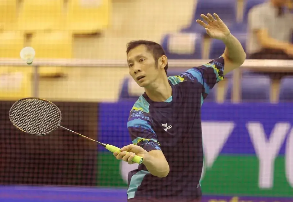 Tay vợt Nguyễn Tiến Minh sẽ sang Singapore thi đấu vào ngày mùng 8 Tết. Ảnh: DŨNG PHƯƠNG