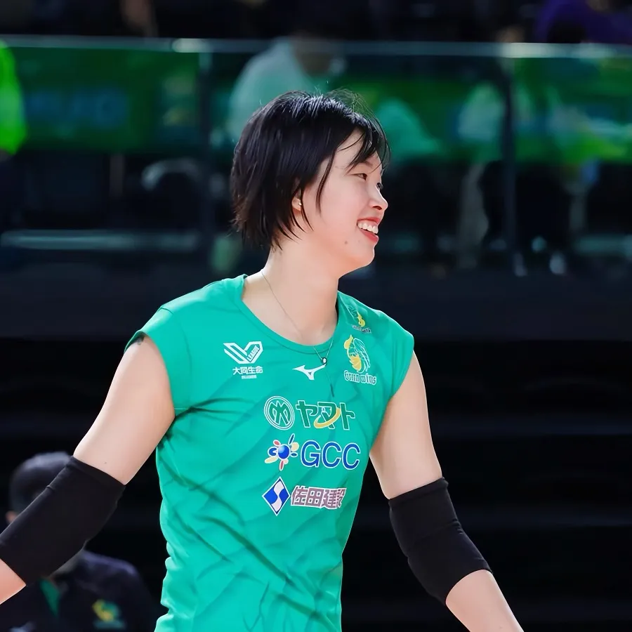 Chủ công Trần Thị Thanh Thúy đang thi đấu tại Nhật Bản. Ảnh: GGW