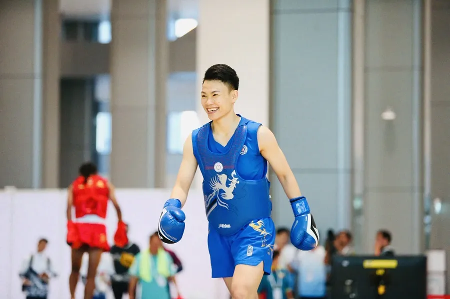 Võ sĩ Nguyễn Thị Thu Thủy tự tin trở lại tập luyện sau kỳ nghỉ Tết để hướng tới chuyên môn cho ASIAD 20. Ảnh: DŨNG PHƯƠNG