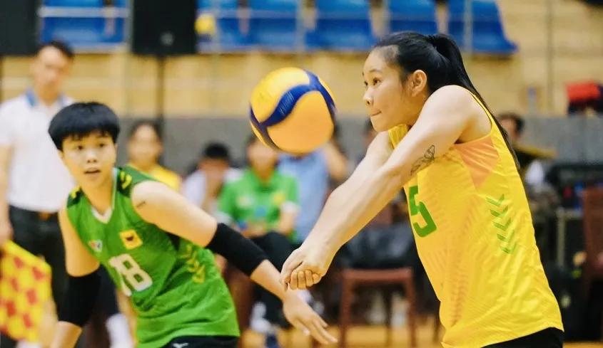 Cầu thủ VTV Bình Điền Long An sẽ tập luyện ngắn ngày trong nước trước khi di chuyển sang Thái Lan thi đấu ở ngày 26-2. Ảnh: VTVBĐLA