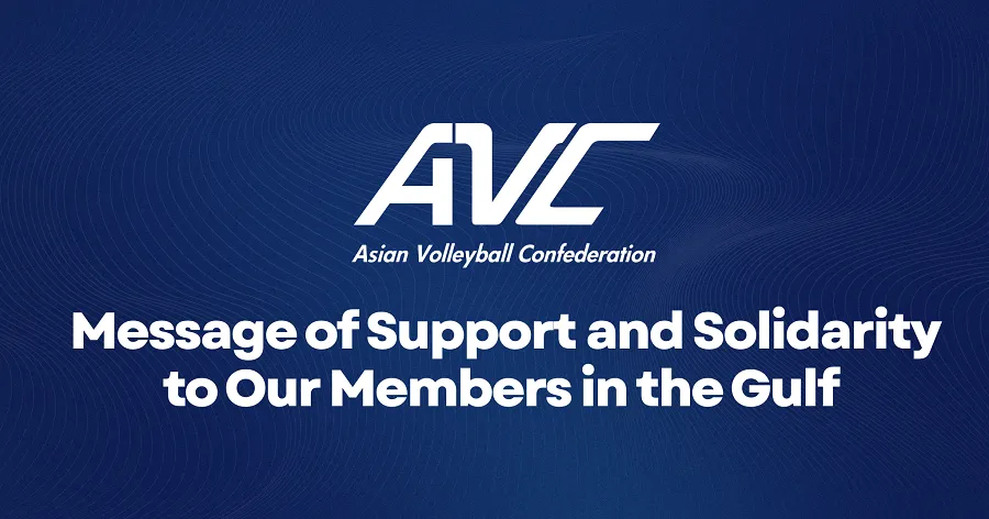 Liên đoàn bóng chuyền châu Á đã có thông điệp của mình. Ảnh: AVC