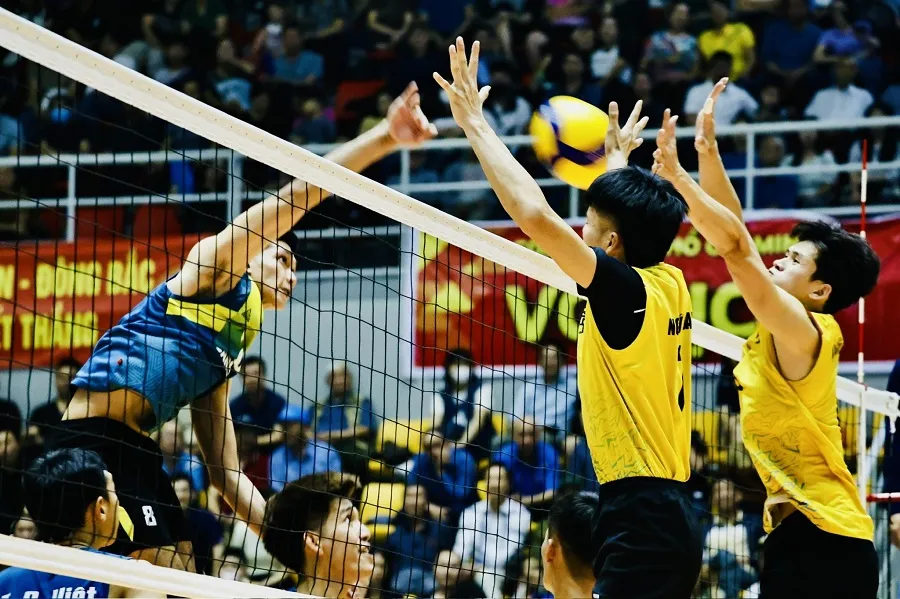 Giải bóng chuyền vô địch quốc gia 2026 được đổi tên gọi mới. Ảnh: DŨNG PHƯƠNG