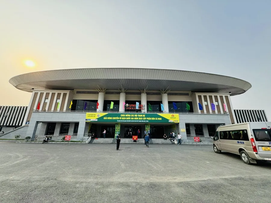 Nhà thi đấu Đông Anh (Hà Nội) sẽ là nơi tổ chức vòng 1 giải quốc gia năm nay. Ảnh: DŨNG PHƯƠNG