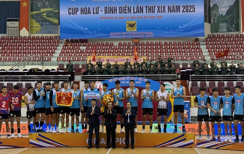 Các đội bóng chuyền nam sẽ bước vào thi đấu tại Ninh Bình từ ngày 18-3. Ảnh: MINH CHIẾN