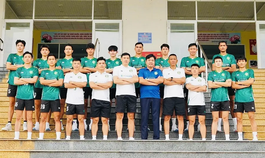 Đội bóng chuyền nam TPHCM tự tin chuẩn bị cho mùa giải 2026. Ảnh: HCM VOLLEYBALL