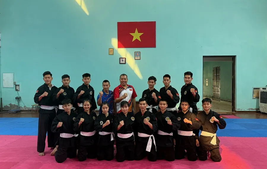 Đội tuyển pencak silat Việt Nam sẽ có cơ hội thi đấu vô địch châu Á 2026 trên sân nhà. Ảnh: MINH CHIẾN