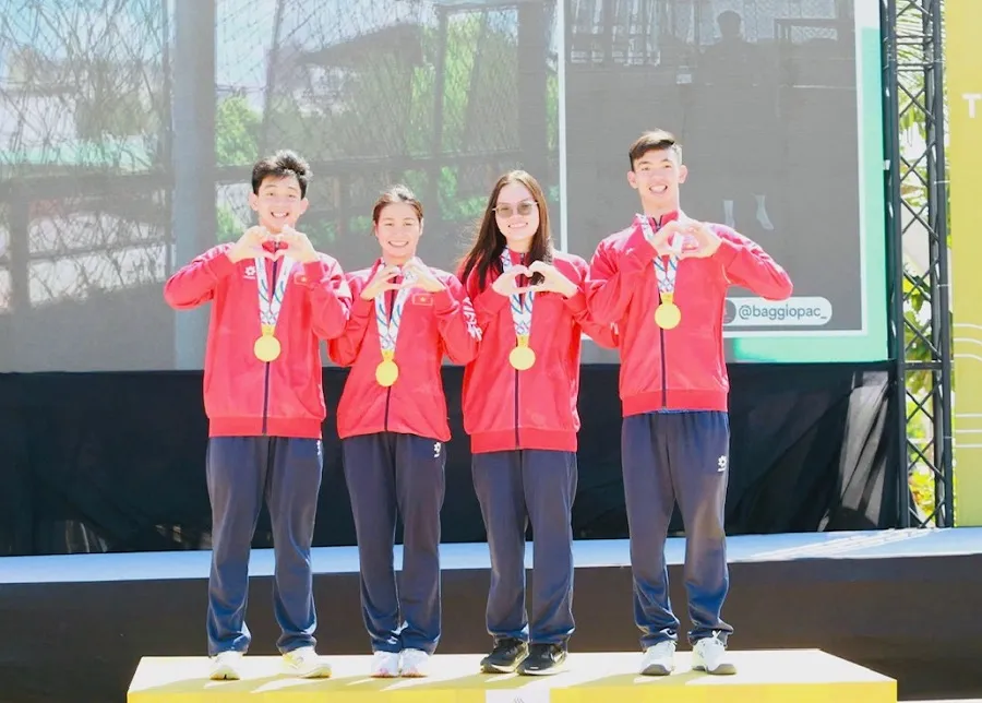 Các VĐV bơi đường dài của Việt Nam sẽ tập huấn tại Trung Quốc. Ảnh: DŨNG PHƯƠNG