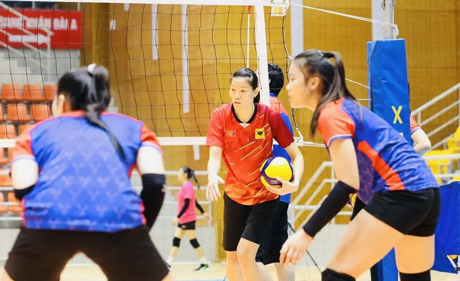 Đội VTV Bình Điền Long An đang tích cực chuẩn bị chuyên môn trước ngày khai cuộc. Ảnh: VTVBĐLA