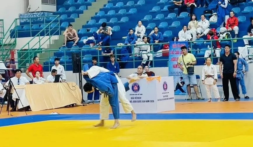 VĐV đã tranh tài quyết liệt tại giải đấu năm nay ở Cần Thơ. Ảnh: HJF