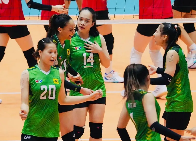 Đội nữ VTV Bình Điền Long An sẽ thi đấu ở ngày 9-4. Ảnh: VFV