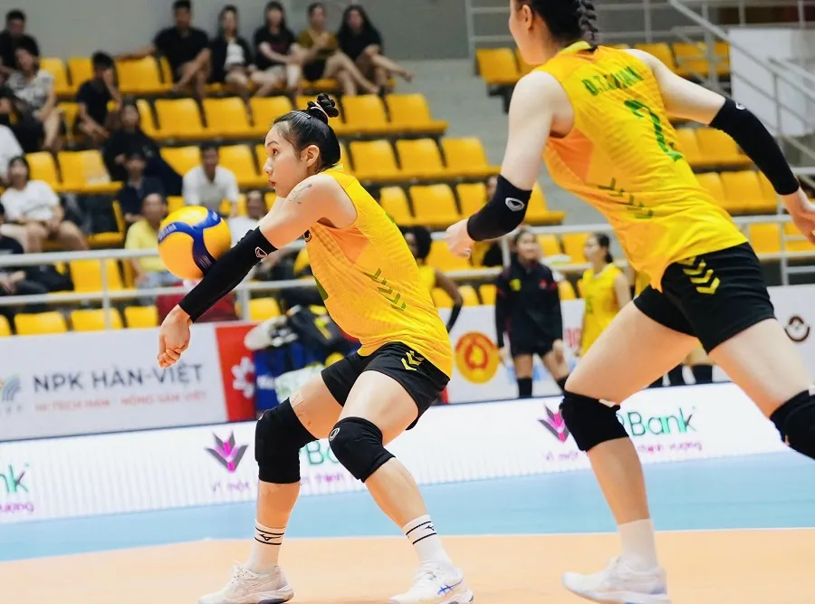 Đội VTV Bình Điền Long An bất ngờ thua trận tại vòng 1 giải quốc gia 2026. Ảnh: VFV