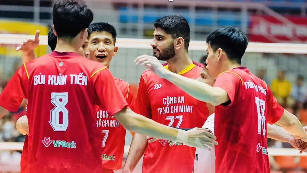 Đội Công an TPHCM tiếp tục giành chiến thắng. Ảnh: CA TPHCM