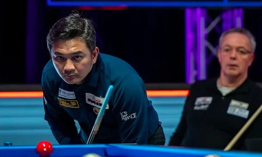 Cơ thủ Trần Thanh Lực có ngôi á quân tại Colombia. Ảnh: UMB