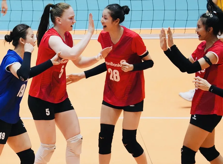 Đội Ngân hàng Công Thương sẽ có trận đấu quan trọng trong ngày 15-4. Ảnh: VFV