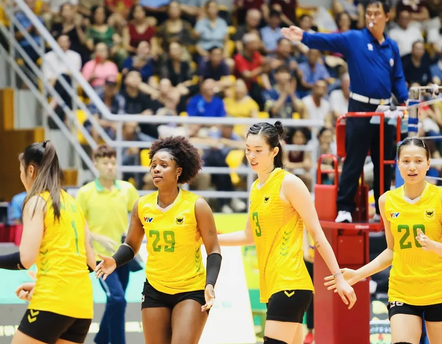 Đội VTV Bình Điền Long An sẽ gặp Binh chủng Thông tin vào ngày tranh tài để tìm thêm các điểm số cho mình. Ảnh: VTVBĐLA