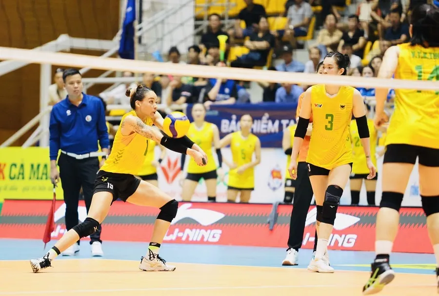 Ngoại binh Lianet Garcia của đội VTV Bình Điền Long An sẽ được hồi phục sức khỏe để trở lại tại Cúp Hùng Vương 2026. Ảnh: VTVBĐLA