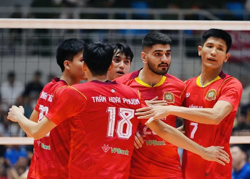 Đội nam Công an TPHCM tiếp tục tìm cơ hội chinh phục Cúp Hùng Vương 2026. Ảnh: VFV