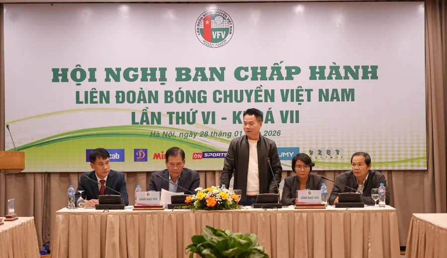 Liên đoàn bóng chuyền Việt Nam sẽ tổ chức Đại hội nhiệm kỳ 8 vào ngày 28-4. Ảnh: VFV