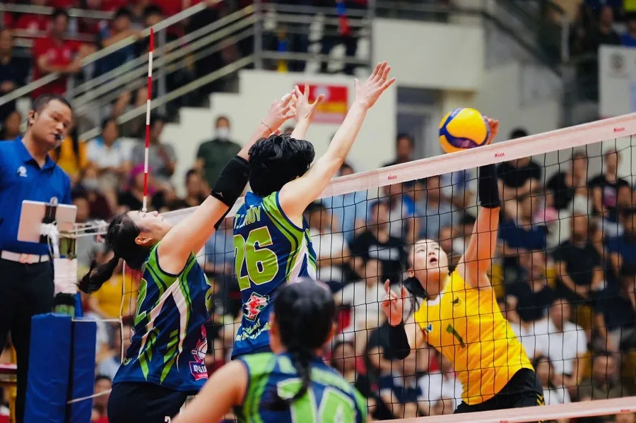 Đội VTV Bình Điền Long An không có chiến thắng tại trận bán kết Cúp Hùng Vương 2026. Ảnh: VFV