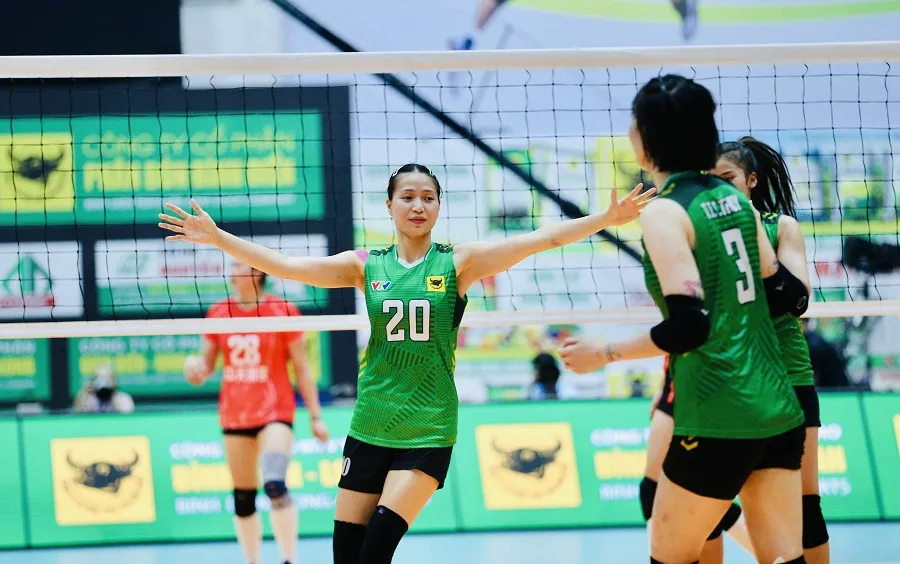 Đội VTV Bình Điền Long An tiếp tục thi đấu tại ngày 16-5. Ảnh: DŨNG PHƯƠNG
