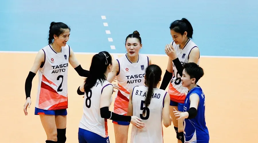 Đội bóng chuyền nữ Hà Nội sẽ thi đấu trận tranh hạng 3 tại Tây Ninh. Ảnh: DŨNG PHƯƠNG