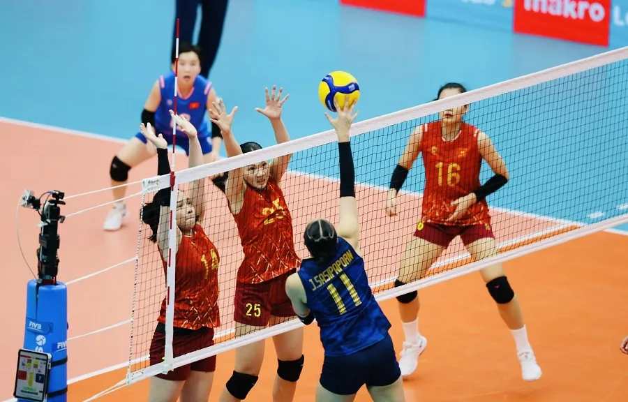 Đội tuyển bóng chuyền nữ Việt Nam sẽ có cơ hội thi đấu trước đại diện của Thái Lan tại VTV Cup 2026. Ảnh: DŨNG PHƯƠNG