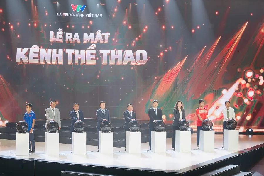 Kênh thể thao của Đài truyền hình Việt Nam chính thức được ra mắt. Ảnh: LÊ NGỌC