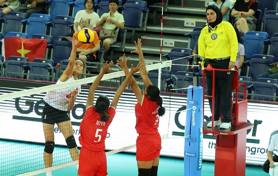 Chủ công Bùi Thị Ánh Thảo sẽ có cơ hội thi đấu giải U18 Đông Nam Á 2026 và U18 châu Á 2026 trong thời gian tới. Ảnh: AVC