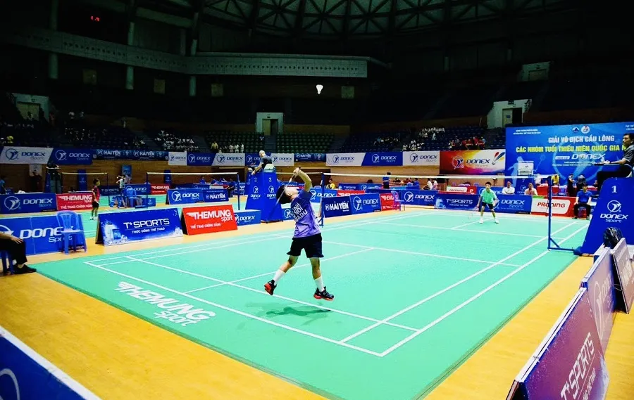 VĐV cầu lông trẻ tham dự giải vô địch nhóm tuổi thiếu niên quốc gia 2026. Ảnh: NGUYỄN LINH