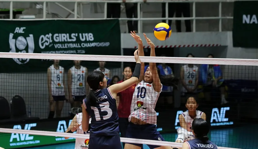 Đội nữ U18 Việt Nam đã thua trận trước đối thủ U18 Hàn Quốc. Ảnh: AVC