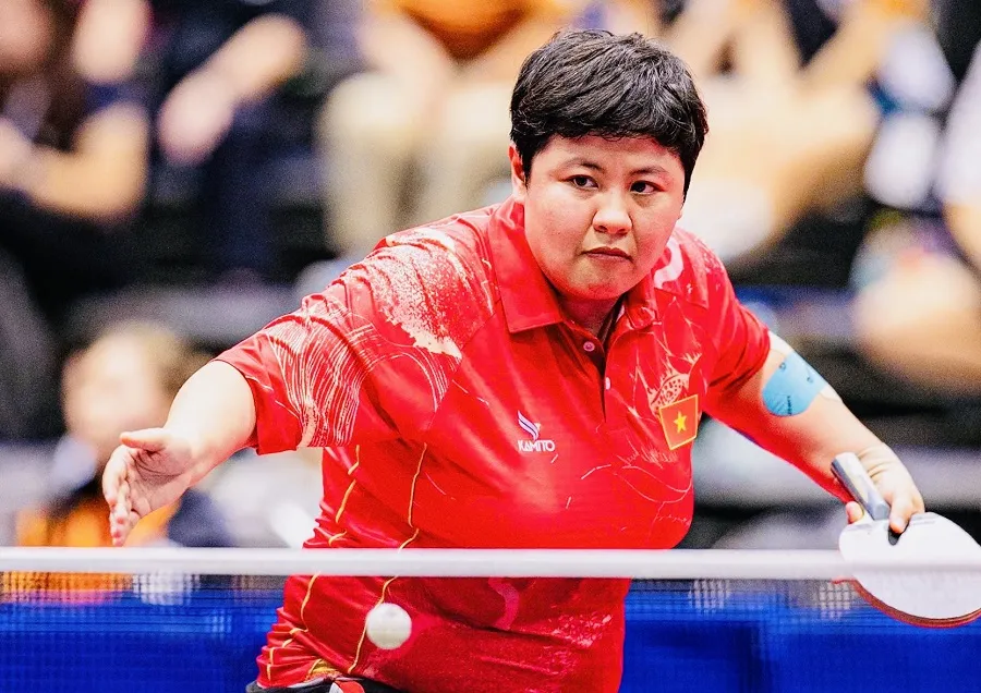 Tay vợt kỳ cựu Mai Hoàng Mỹ Trang vẫn bền bỉ thi đấu trong nhiều năm qua. Ảnh: DŨNG PHƯƠNG