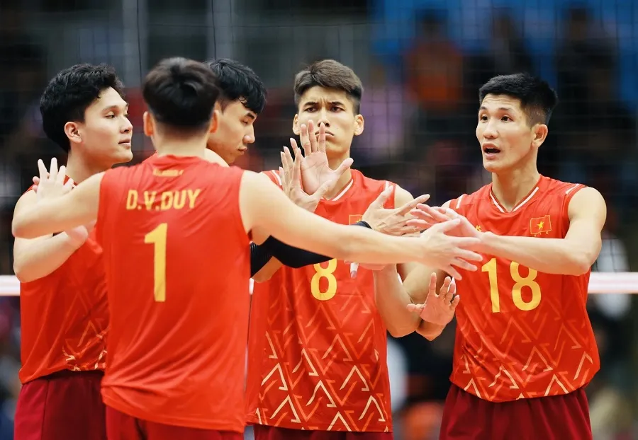Các gương mặt chủ lực của đội nam Việt Nam vẫn tiếp tục có tên tham dự SEA V.League 2026. Ảnh: DP