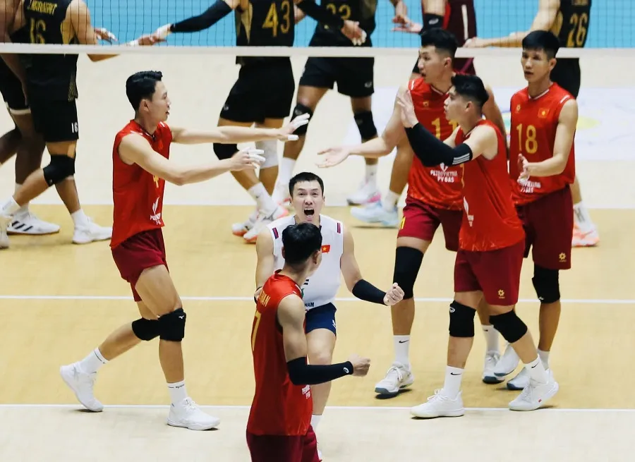 Đội tuyển bóng chuyền nam Việt Nam có cơ hội dự AVC Cup 2027 nếu vô địch tại 1 trong 2 chặng giải SEA V.Cup 2026. Ảnh: SAVA