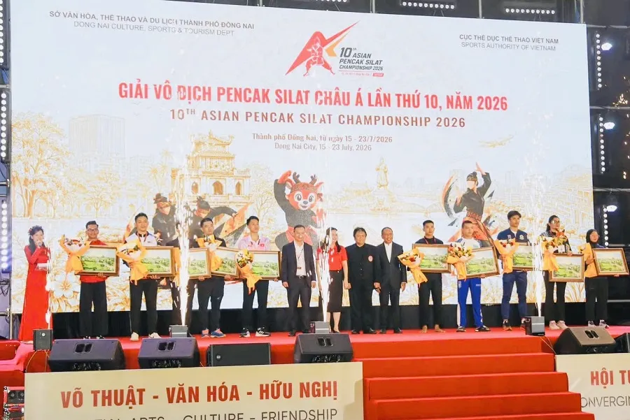 Giải pencak silat châu Á 2026 hứa hẹn sẽ mang tới nhiều trận đấu so tài hấp dẫn. Ảnh: MINH MINH