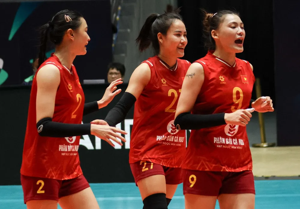 Đội tuyển bóng chuyền nữ Việt Nam sẽ chờ để biết xem đối thủ của mình tại ASIAD 20. Ảnh; AVC