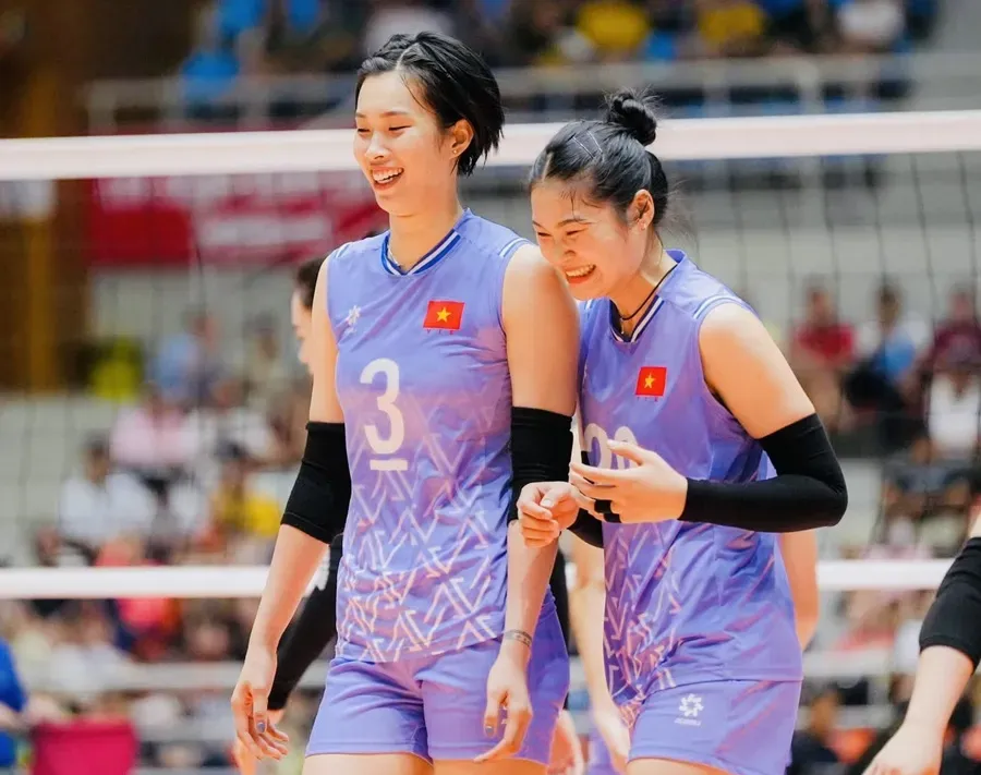 Chủ công Trần Thị Thanh Thúy tiếp tục góp mặt tại chặng thứ nhất SEA V.Cup 2026. Ảnh: AVC