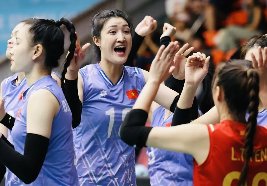 Phụ công Lưu Thị Huệ bất ngờ được suất tham dự chặng thứ nhất giải SEA V.Cup 2026 để thay Phương Quỳnh. Ảnh: DŨNG PHƯƠNG